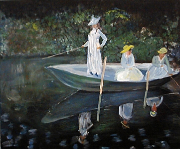 Monet - drei Fischerinnen